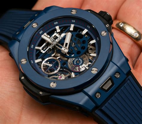 hublot big bang meca-10 blue|hublot meca 10 review.